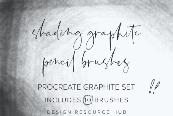 Download Graphite Shade Pencil Procreate Brushes - Pencil Collection