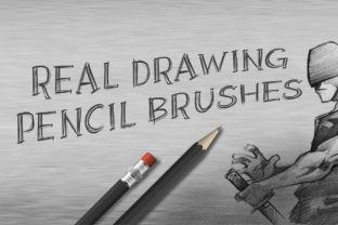 Download Real Drawing Pencil Brushes - Pencil Collection