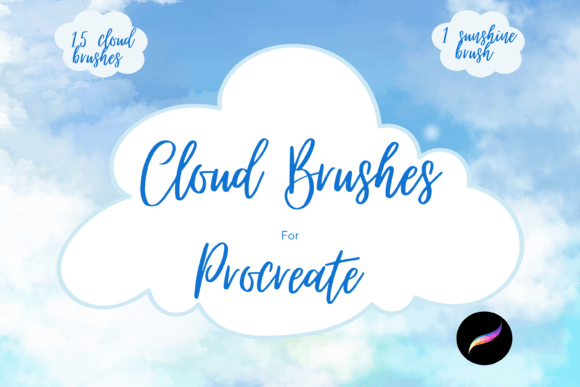 Download Procreate Cloud Brushes X 16 - Cloud brushes Collection